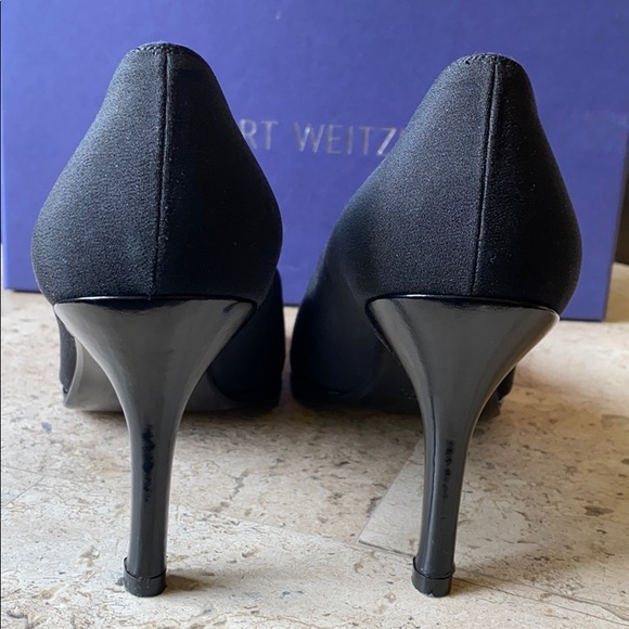 Stuart Weitzman Black Pumps - Picture 4 of 5